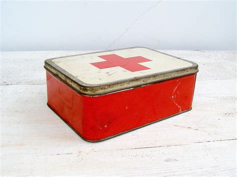 vintage first aid tin